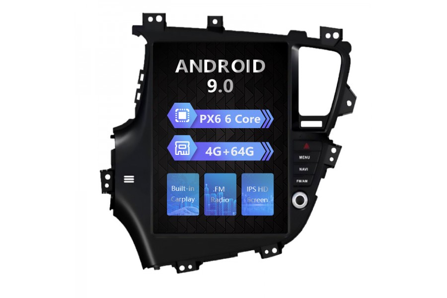 Kia K5 2011-2015 Tesla style 12.1 inch Android Car DVD Player 